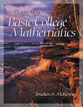 Book Investigating Basic College Mathematics (with CD-ROM, BCA Tutorial, and InfoTrac) free