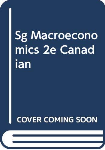 Book SG MACROECONOMICS 2E CANADIAN free