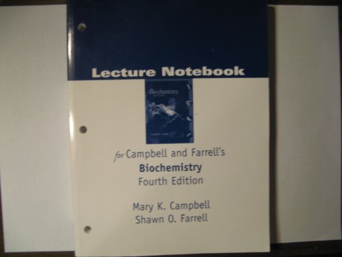 Book Lecture Notebook for Biochemistry free