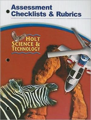 Book Holt Science & Technology Assessment Checklists & Rubrics free
