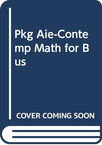 Book Pkg Aie-Contemp Math for Bus free