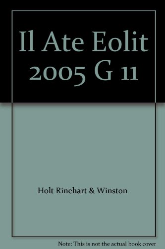 Book Il Ate Eolit 2005 G 11 free