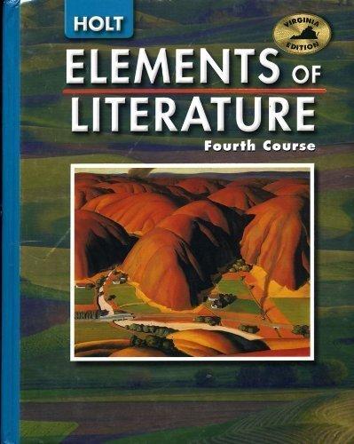 Book Virginia Edition Elements of Literature Fourth Course free