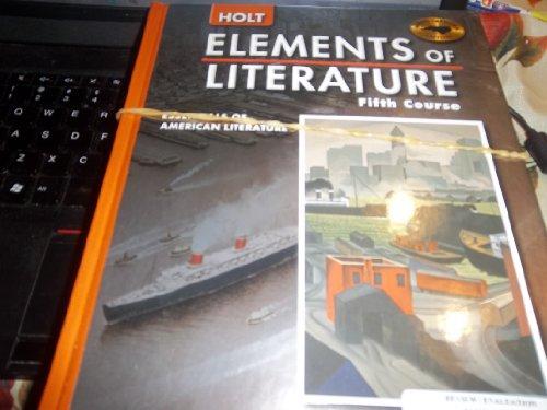 Book Elements of Literature - Fifth Course: North Carolina Edition (Holt Elements of Literature) free