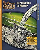 Book Holt Science & Technology: Teacher Edition K: Introduction to Matter 2007 free