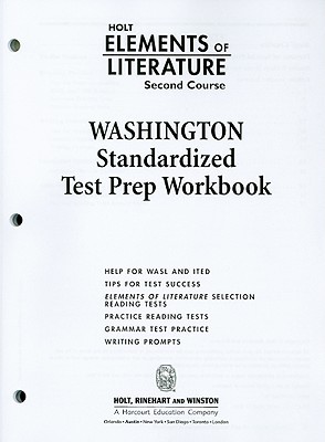 Book Holt Elements Of Literature Washington: Standard Test Preparation Workbook Grade 8 free