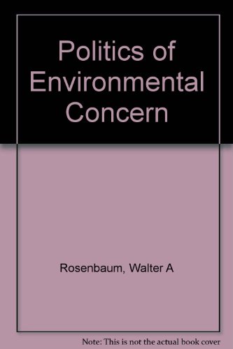 Book Politics Of Environmental Concern free