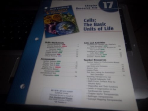 Book Nc Cr #17 Cells: Basic/life Hs&t 2005 G free