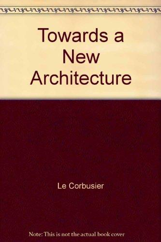 Book Towards a New Architecture free