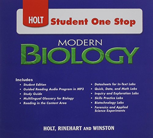 Book Holt Student One Stop: Modern Biology free