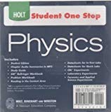 Book Holt Physics: Student One Stop CD-ROM 2009 free