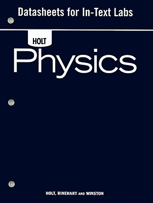 Book Holt Physics: Datasheets for In-Text Labs free