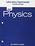 Book Holt Physics: Laboratory Experiments Teacher's Edition free