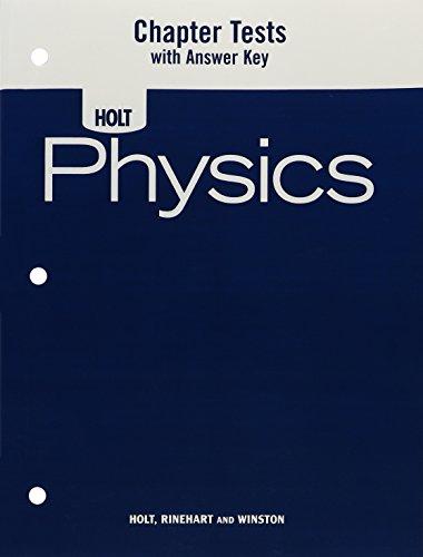 Book Physics: Chapter Tests with Answer Key free