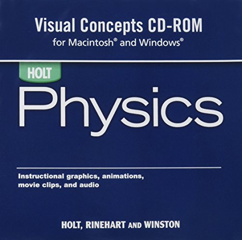 Book Holt Physics: Visual Concepts CD-ROM free