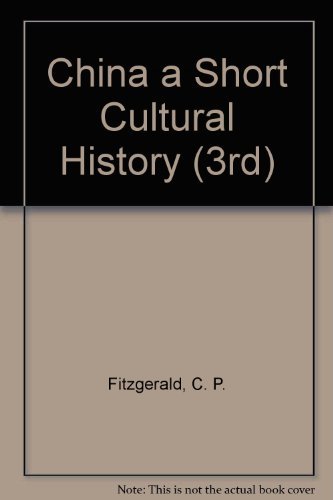 Book China a Short Cultural History (3rd) free
