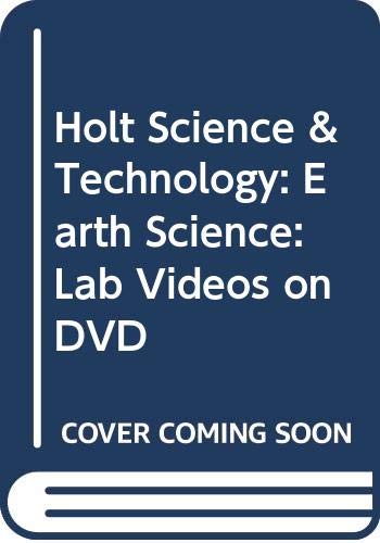 Book Holt Science & Technology: Earth Science: Lab Videos on DVD free