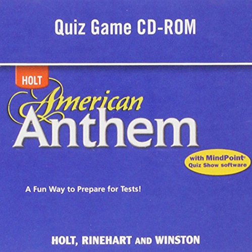 Book American Anthem: Quiz Game CD-ROM free