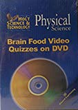 Book Holt Science Technology: Physical Science: Brain Food Video Quizzes On Dvd free