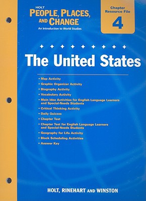 Book Holt People, Places, And Change Chapter 4 Resource File: The United States free