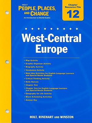 Book Holt People, Places, And Change Chapter 12 Resource File: West-central Europe free