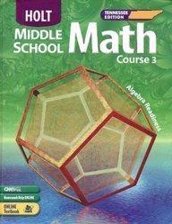 Book Holt Middle School Math Course 3 Tennessee Edition free