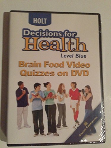 Book Decisions For Health Level Blue Brain Food Video Quizzes On Dvd free