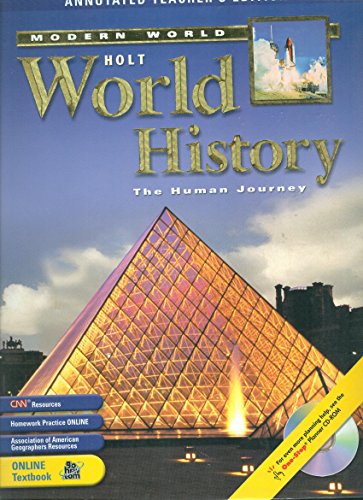 Book Holt World History, The Human Journey: The Modern World, Annotated Teacher's Edition free