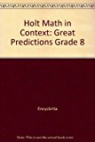 Book Great Predictions MIC 2006 G 8 free