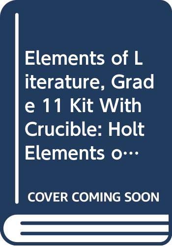 Book Holt Elements of Literature Virginia: Student Edition (Kit with Crucible) Grade 11 2005 free
