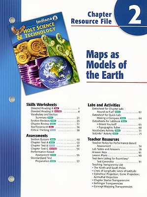 Book Indiana Holt Science & Technology Chapter 2 Resource File: Maps as Models of the Earth: Grade 8 free