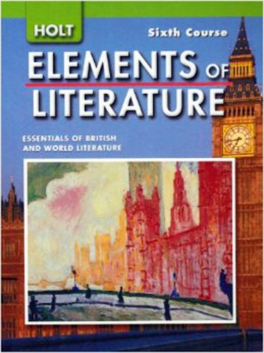 Book Holt Elements Of Literature Virginia: Standard Test Preparation Workbook Grade 12 free
