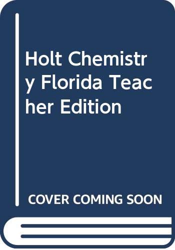 Book Holt Chemistry Florida Teacher Edition free