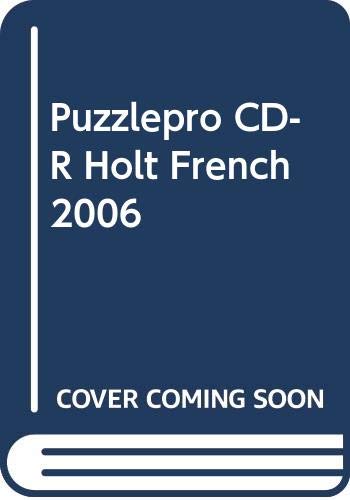 Book Puzzlepro CD-R Holt French 2006 free