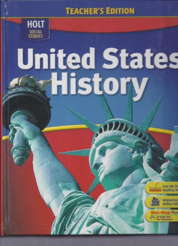 Book United States History, Teacher's Edition free