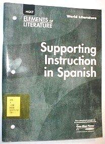 Book Elements of Literature: Supporting Instruction in Spanish free