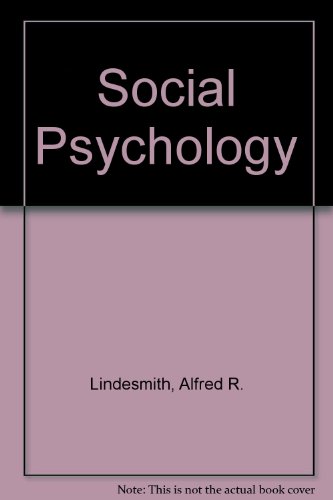 Book Social psychology free