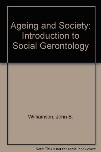 Book Aging And Society free