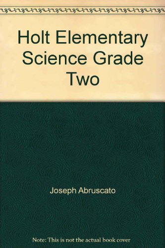 Book Holt Elementary Science Grade Two free