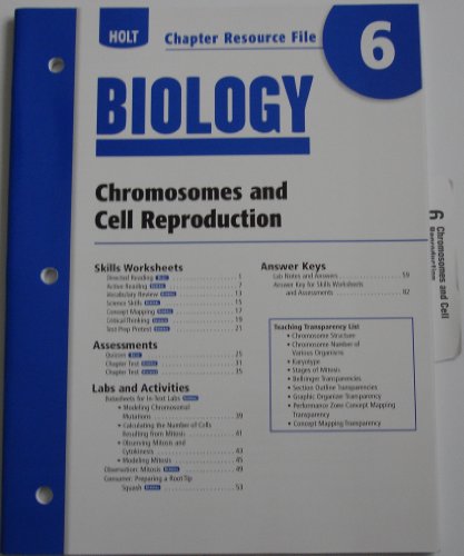 Book Ch Res File #6 Holt Biol 2006 free