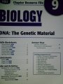 Book Holt Biology: DNA- The Genetic Material- Chapter Resource, No. 9 free Book Holt Biology: DNA- The Genetic Material- Chapter Resource, No. 9 free