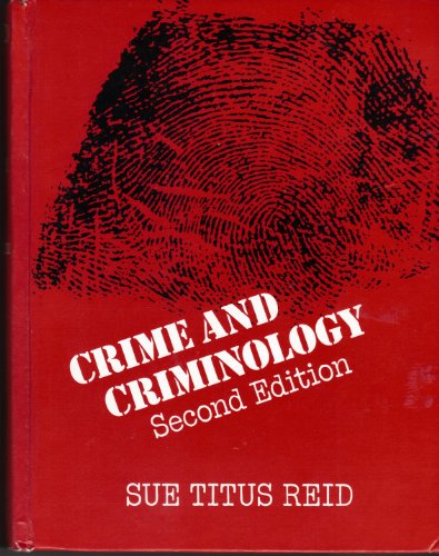 Book Crime And Criminology free