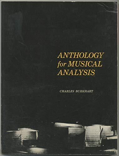 Book Anthology of Musical Analysis free
