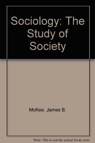 Book Sociology: The Study of Society free