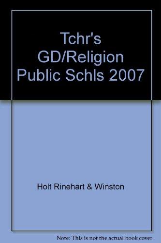 Book Holt United States History: Teachers Guide Religion In Public Schools Grades 6-9 free