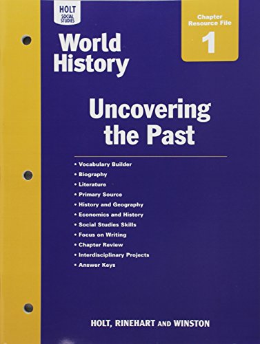 Book World History: Chapter Resource Files with Answer Key Set free