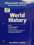Book Differentiated Instruction Teacher Management System Holt Social Studies: World History 2006 (World History) free