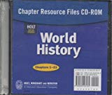 Book World History: Chapter Resource Files CD-ROM free