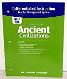 Book World History: Ancient Civilization- Differentiated Instructions Teacher Management System free