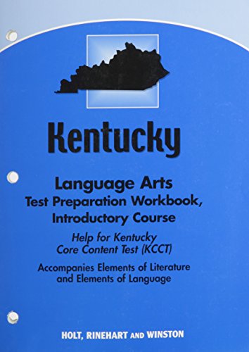Book Elements Of Literature Kentucky: Language Arts Test Preparation Workbook, (help For Ctbs) Introductory Course free
